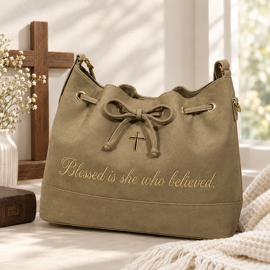 Blessed & Bowed Tote Bag (PRE-ORDER)